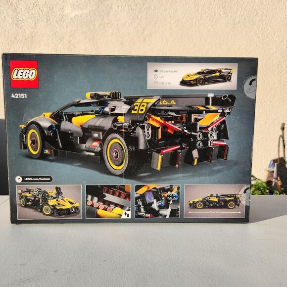 NEW LEGO Technic Bugatti Bolide Race Car Model 42151 Building Set Collectible Sp - Picture 3 of 13